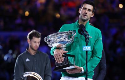 NOVAK DJOKOVIC - DOMINIC THIEM 6-4, 4-6, 2-6, 6-3, 6-4 // VIDEO Nole și Domi, discursuri similare: „Spre asta trebuie să ne îndreptăm atenția”