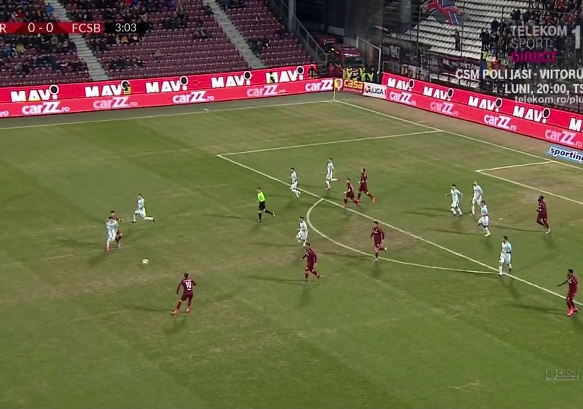 CFR CLUJ - FCSB // FOTO Teren de județeană la derby! Care sunt zonele cele mai afectate