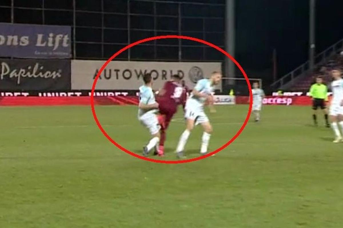 CFR CLUJ - FCSB // Billel Omrani, intrare GROAZNICĂ la Marko Momcilovic » Reacția lui Istvan Kovacs