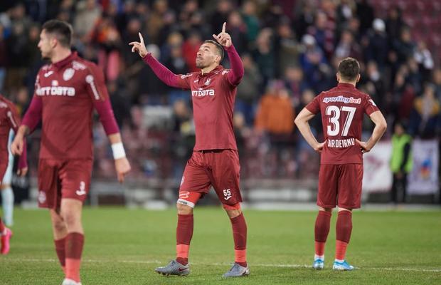 CFR CLUJ - FCSB 1-0 // FOTO + VIDEO Vinicius aduce victoria în derby! Cum arată clasamentul actualizat