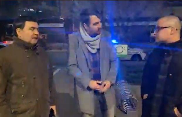 Redacția GSP, evacuată de polițiști din cauza unei amenințări cu bombă. Emisiunea GSP Live, „ediție specială” lângă dubele Poliției