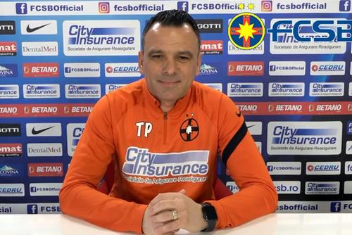 Anton Petrea, antrenor FCSB // foto: captură Facebook @ FCSB