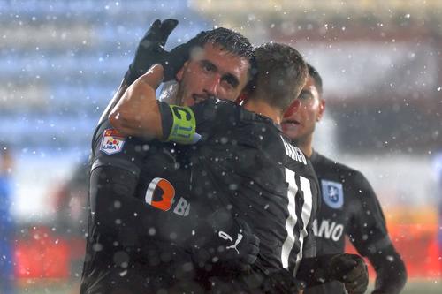 Craiova nu a mai învins pe nimeni în Liga 1 din 14 decembrie 2020 (2-1 vs. UTA) @FOTO: facebook.com/UCVOficial