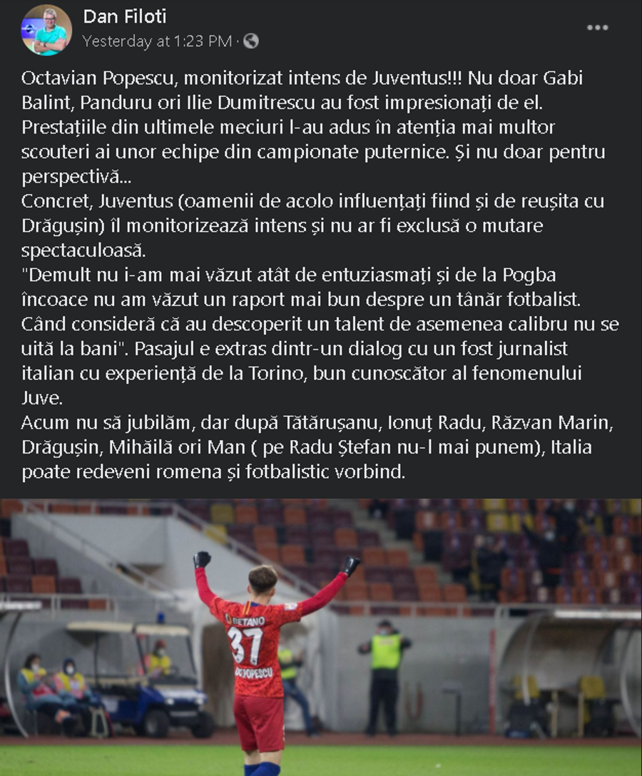 FCSB. Balint surprinde: „Man, pierdere pentru FCSB? Nici vorbă! Am văzut un geniu în echipa lui Petrea”