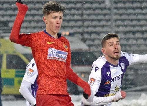 Octavian Popescu (18 ani, mijlocaș ofensiv) este în centrul atenției la FCSB, iar tânărul ar fi deja monitorizat de Juventus.