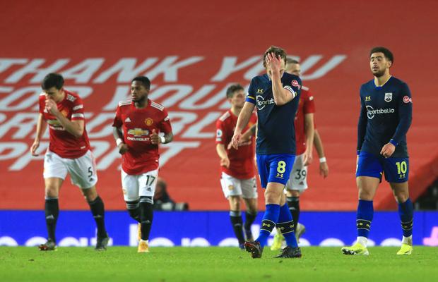 Rezultat năucitor în Premier League! Manchester United a marcat 9 goluri în poarta lui Southampton