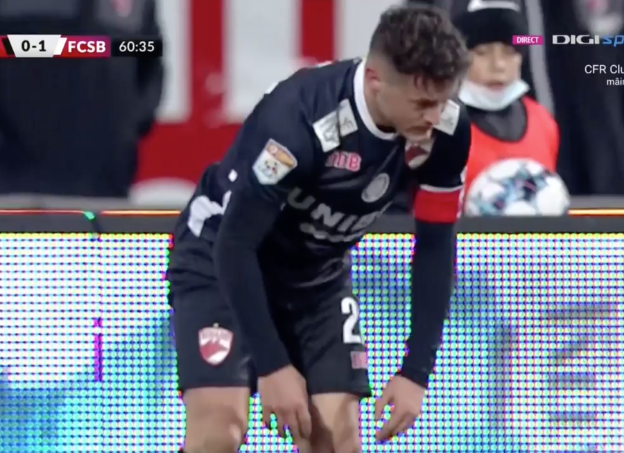 Torje se ridică de la pământ după al doilea moment jenant din derby Cea mai penibilă zi din cariera lui Torje