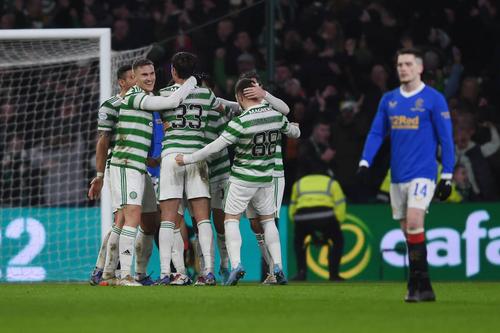 Bucuria jucătorilor de la Celtic // Foto: Imago