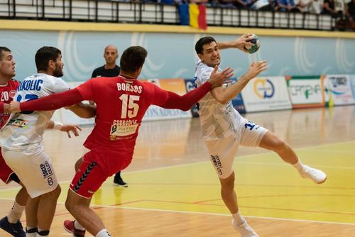 Marko Buvinic în acțiune în partida cu Csurgoi KK din European League, de anul trecut