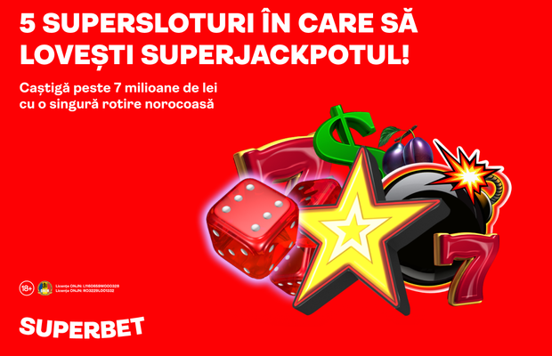 Top 5 sloturi EGT la care să câștigi acum SuperJackpotul de Inimă Neagră în valoare de peste 7,5 milioane de lei!