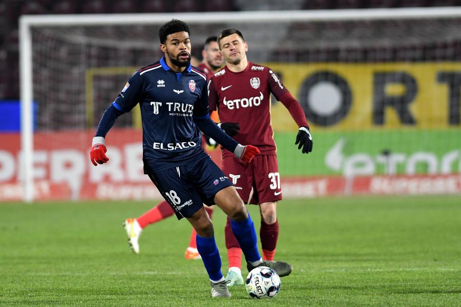 Malcom Edojuma // FOTO:Imago Edjouma e jucătorul lui FCSB + pentru cine insistă Gigi