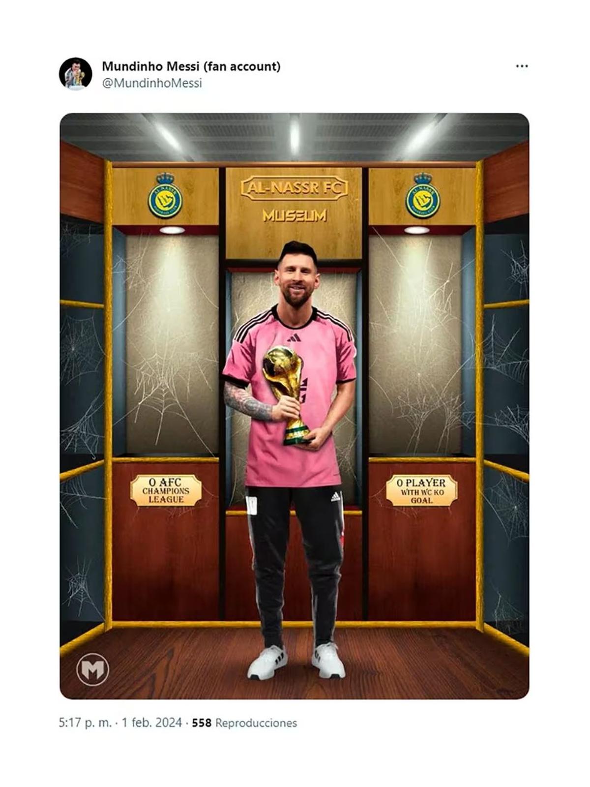 Cele mai tari meme după Al Nassr - Inter Miami