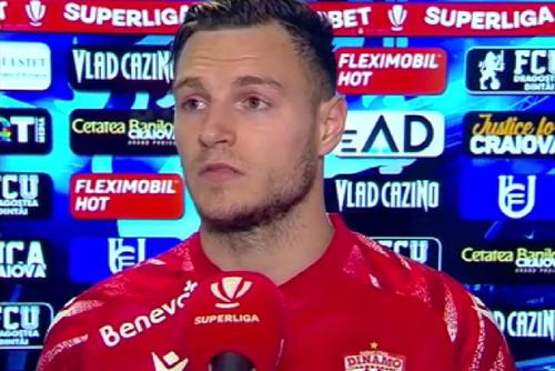 FCU Craiova a învins-o pe Dinamo, scor 2-1, în runda #24 din Superliga. Dennis Politic a fost extrem de supărat la finalul meciului.