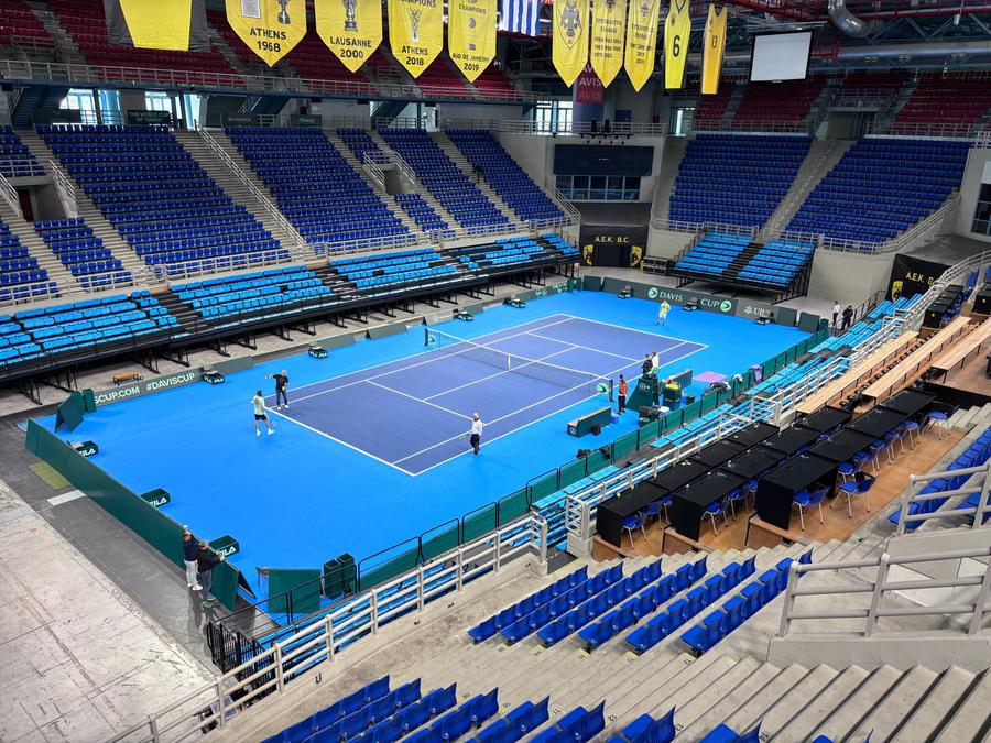 Stefanos Tsitsipas și Marius Copil deschid întâlnirea Grecia-România din Cupa Davis