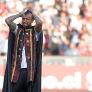 Vidal, prezentat la noua sa echipă, foto: twitter Colo Colo