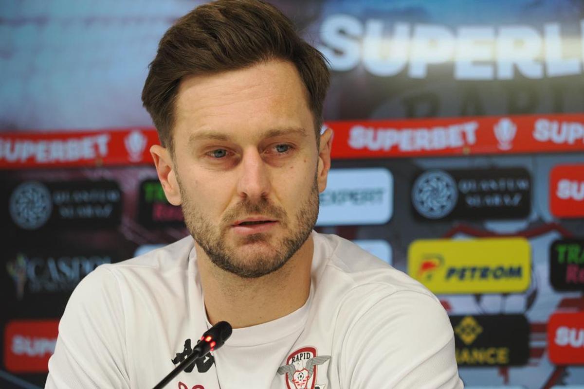 Rapid, conferință de presă 2 februarie. Cristiano Bergodi și Damjan Djokovic