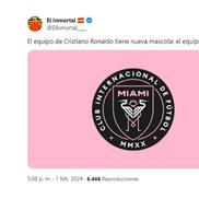 Noua mascotă e echipei lui Ronaldo: echipa lui Messi