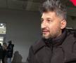 Florin Costea (38 de ani) și-a făcut apariția la stadion pentru duelul orgoliilor dintre FCU Craiova și Dinamo.