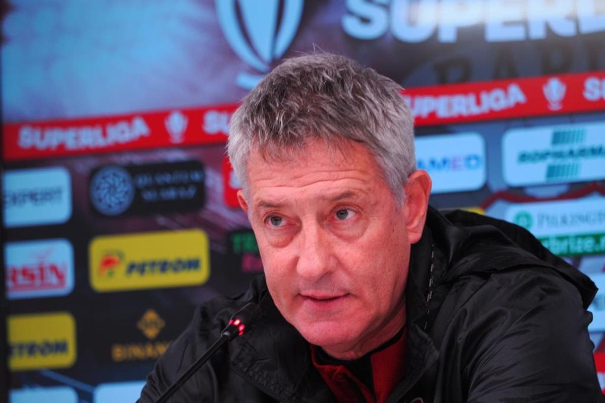 Rapid, conferință de presă 2 februarie. Cristiano Bergodi și Damjan Djokovic