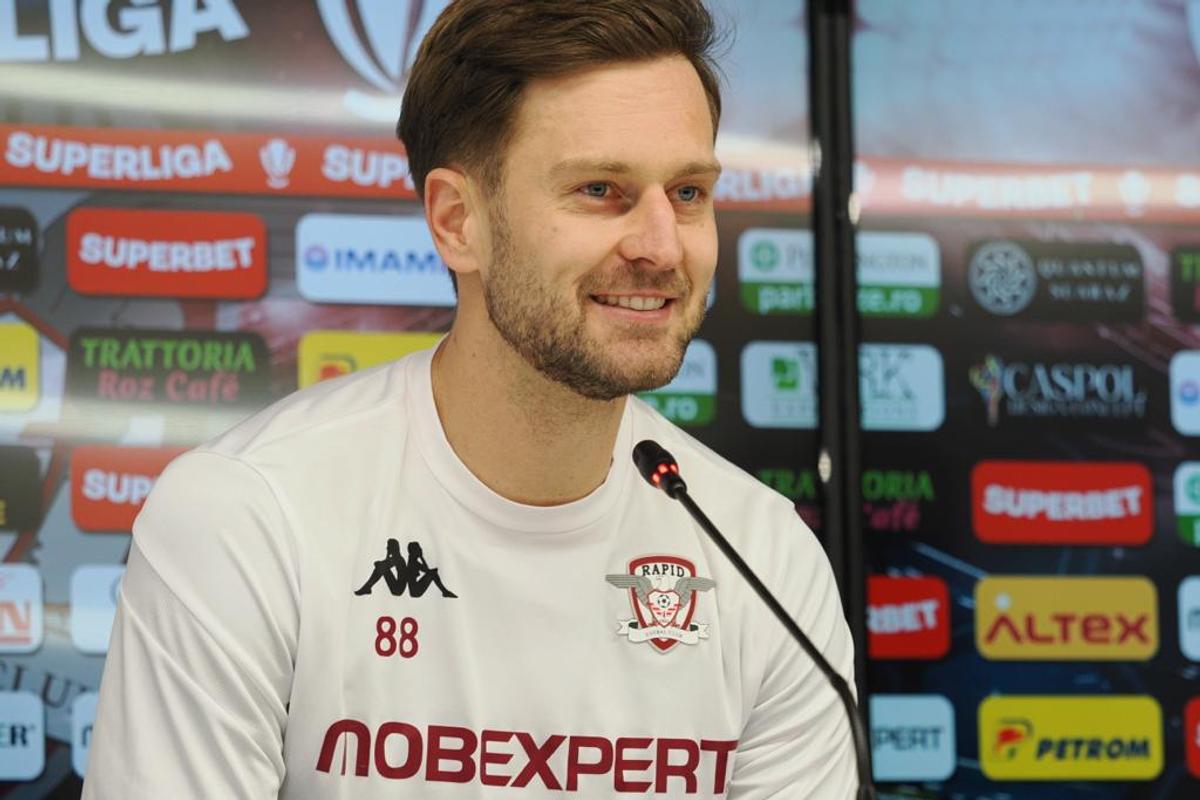 Rapid, conferință de presă 2 februarie. Cristiano Bergodi și Damjan Djokovic