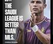 Liga saudită e mai bună ca MLS