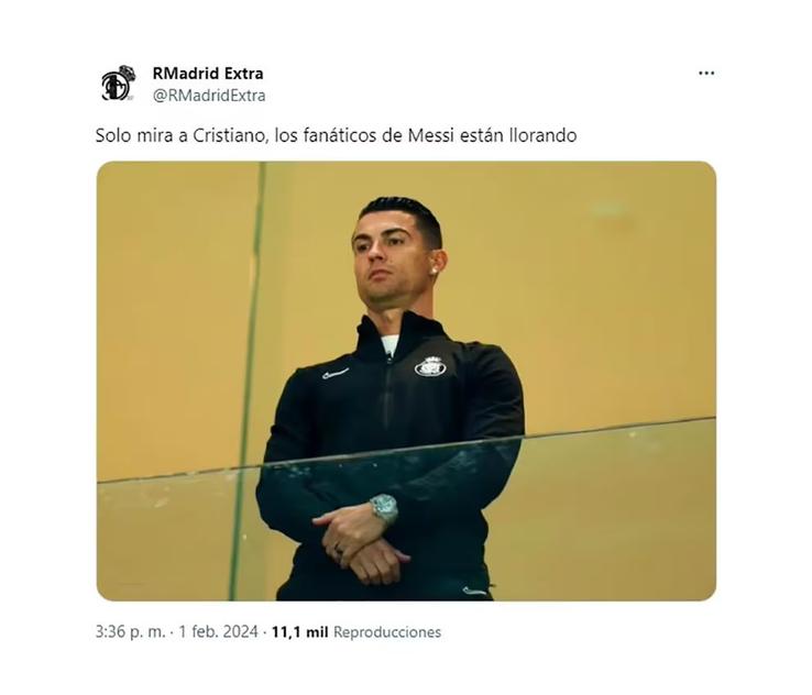 Doar uită-te la Cristiano. Fanii înfocați ai lui Messi plâng