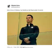 Doar uită-te la Cristiano. Fanii înfocați ai lui Messi plâng