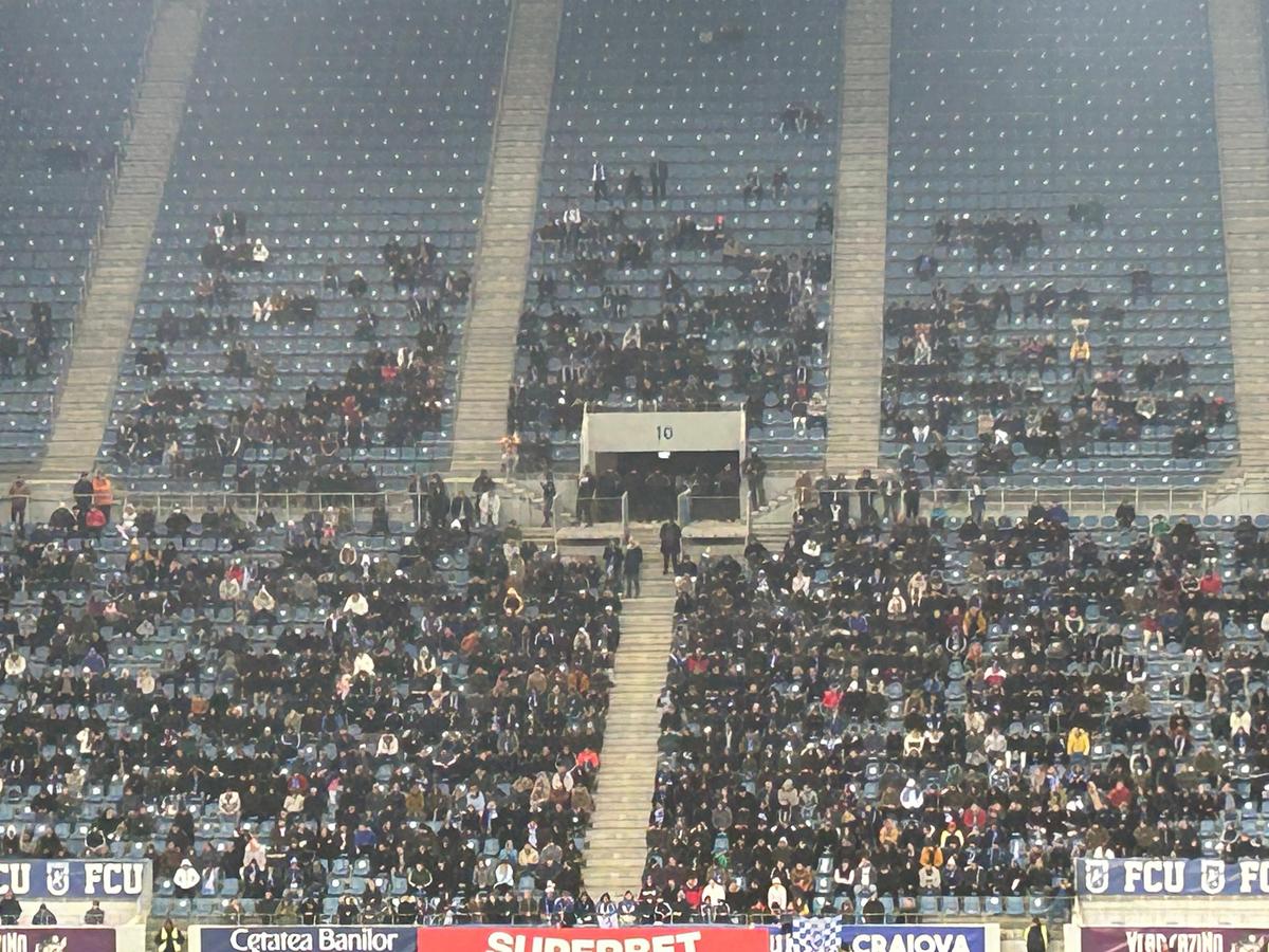 FCU Craiova - Dinamo, 2 februarie 2024