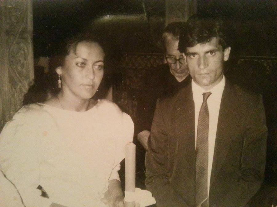 Michael și Adriana Klein în ziua nunții. Foto: facebook Interviu tulburător cu fratele lui Michael Klein, la 32 de ani de la decesul fostului „tricolor”: „Soția și fiica sunt ahtiate după bani. Își bat joc de numele bietului Mișa”