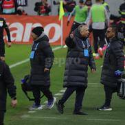 Dan Petrescu, nervos în FCSB - CFR Cluj / foto: Ionuț Iordache GSP