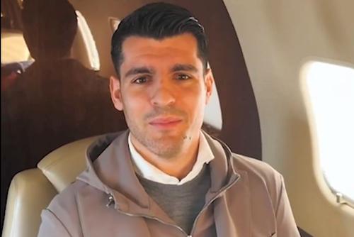 Alvaro Morata, noul jucător al lui Galatasaray, foto: X