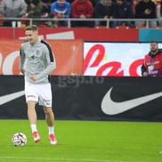 Imagini de la încălzire înainte de FCSB - CFR Cluj/ foto: Ionuț Iordache GSP
