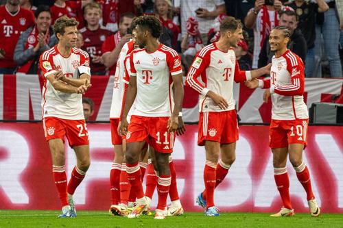 Leroy Sane (dreapta)e din 2020 la Bayern / Foto: Imago