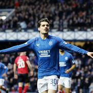 Ianis Hagi, în Rangers - Ross County/ foto Imago Images