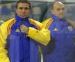Hagi și secundul Gabi Balint, pe banca echipei naționale a României