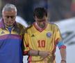 Gică Hagi, însoțit în afara terenului de medicul naționalei, Pompiliu Popescu