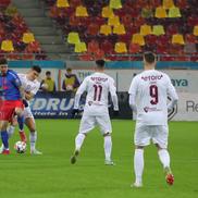 Djokovic, Miculescu, Păun și Louis Munteanu în FCSB - CFR Cluj/ foto Ionuț Iordache (GSP)