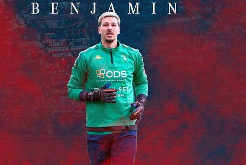 Benjamin Siegrist, portarul lui Genoa, foto: X