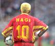Hagi, vopsit blond în 1998