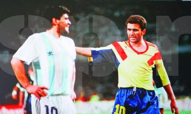 Gică Hagi și Maradona
