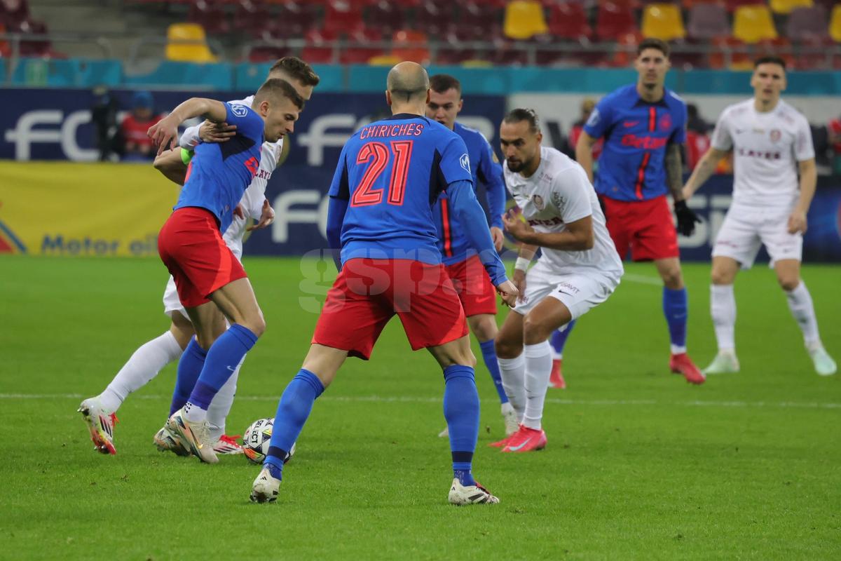 FCSB - CFR Cluj, egal pentru U Cluj. Cum arată clasamentul după derby-ul de pe Arena Națională