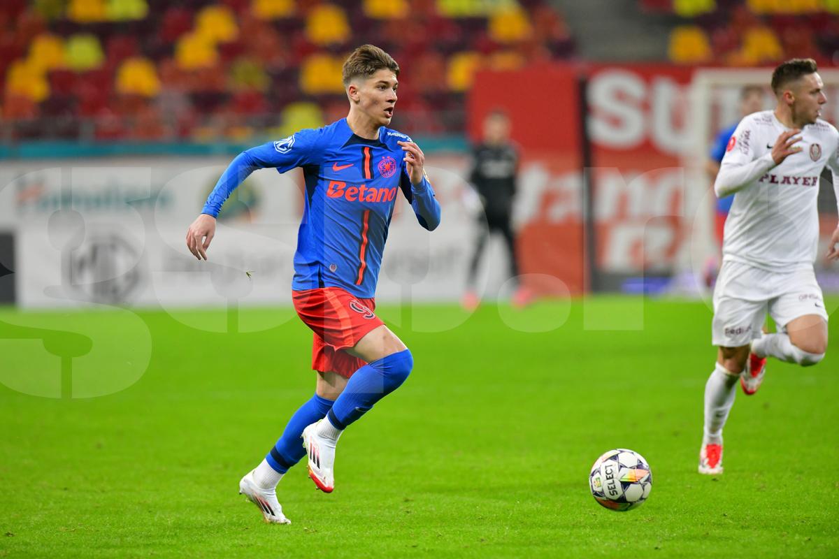Alexandru Stoian, în primul meci la FCSB