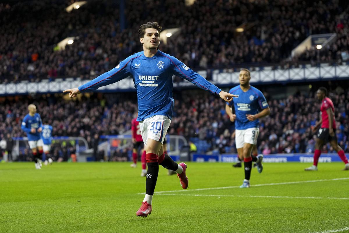 Ianis Hagi, în Rangers - Ross County