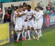 Imagini de bucurie la golul marcat de Louis Munteanu în FCSB - CFR Cluj / Foto: Ionuț Iordache GSP