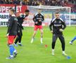 Imagini de la încălzire înainte de FCSB - CFR Cluj/ foto: Ionuț Iordache GSP