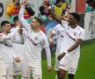 Imagini de bucurie la golul marcat de Louis Munteanu în FCSB - CFR Cluj / Foto: Ionuț Iordache GSP