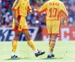 Gică Popescu și Gică Hagi la Campionatul Mondial din Franța 1998