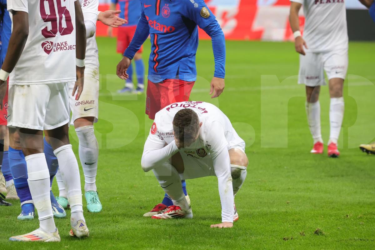 Chiricheș, în duel cu Louis Munteanu în FCSB - CFR Cluj
