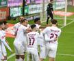 Imagini de bucurie la golul marcat de Louis Munteanu în FCSB - CFR Cluj / Foto: Ionuț Iordache GSP