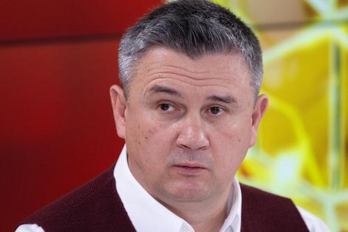 Cristi Balaj, în studioul GSP Live / foto: Ionuț Iordache (Gazeta Sporturilor)